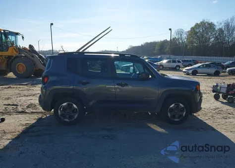 2017 Jeep Renegade Sport 4X4 из США, поврежденный, VIN ZACCJBAB2HPG35345